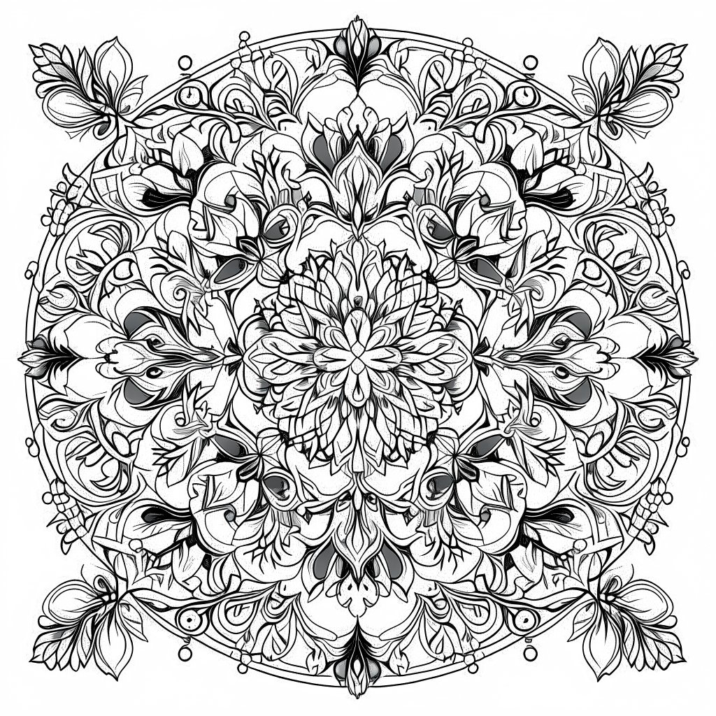 flower mandala coloring pages (3)