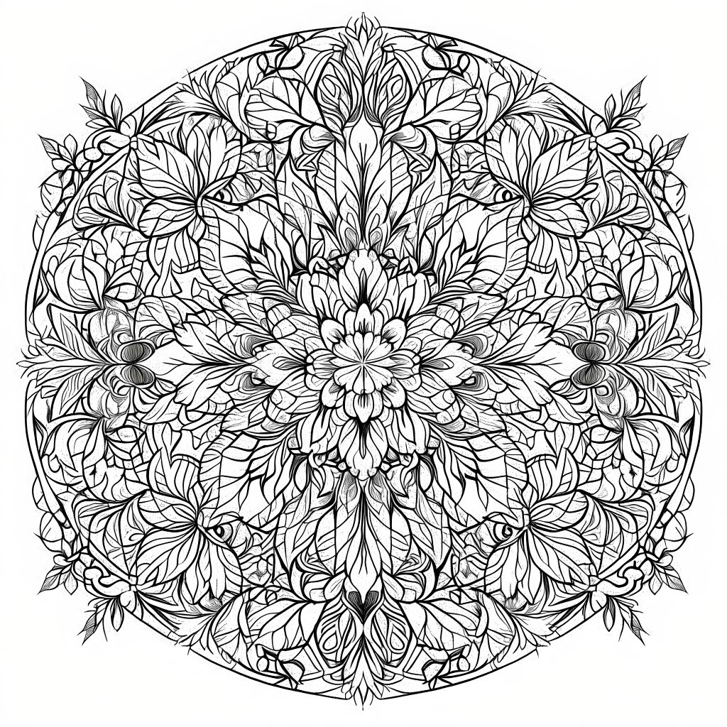 flower mandala coloring pages (3)